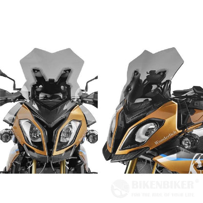 Bmw S1000Xr Ergonomics - ’Sports’ Windscreen Wunderlich Dark Windscreen