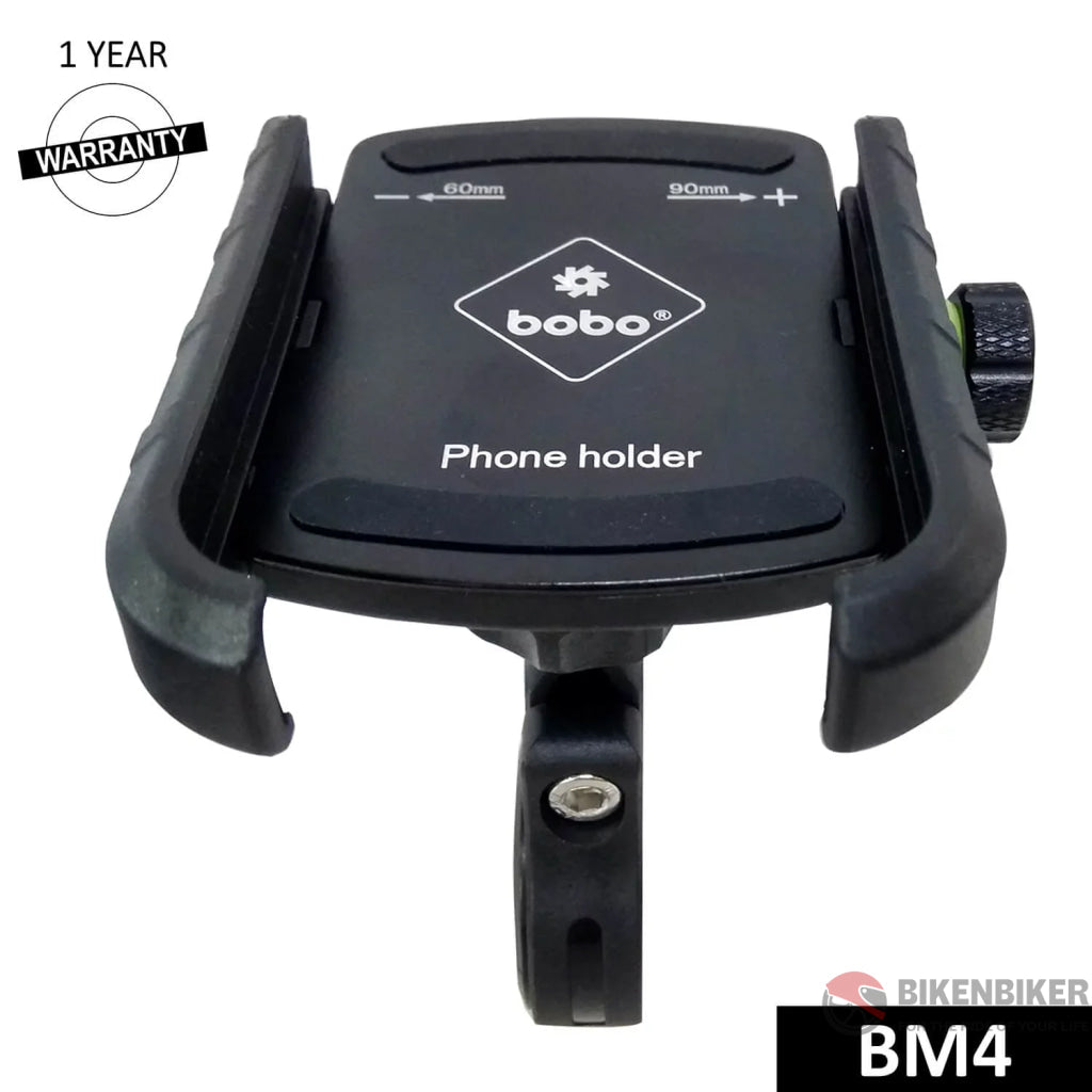 Bobo Bm4 Jaw-Grip Phone Holder Mount(Black) Mounts