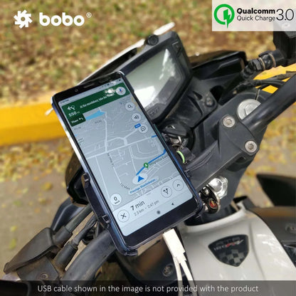 Bobo Bm5 Aluminium Phone Holder Mount (Black) Mounts