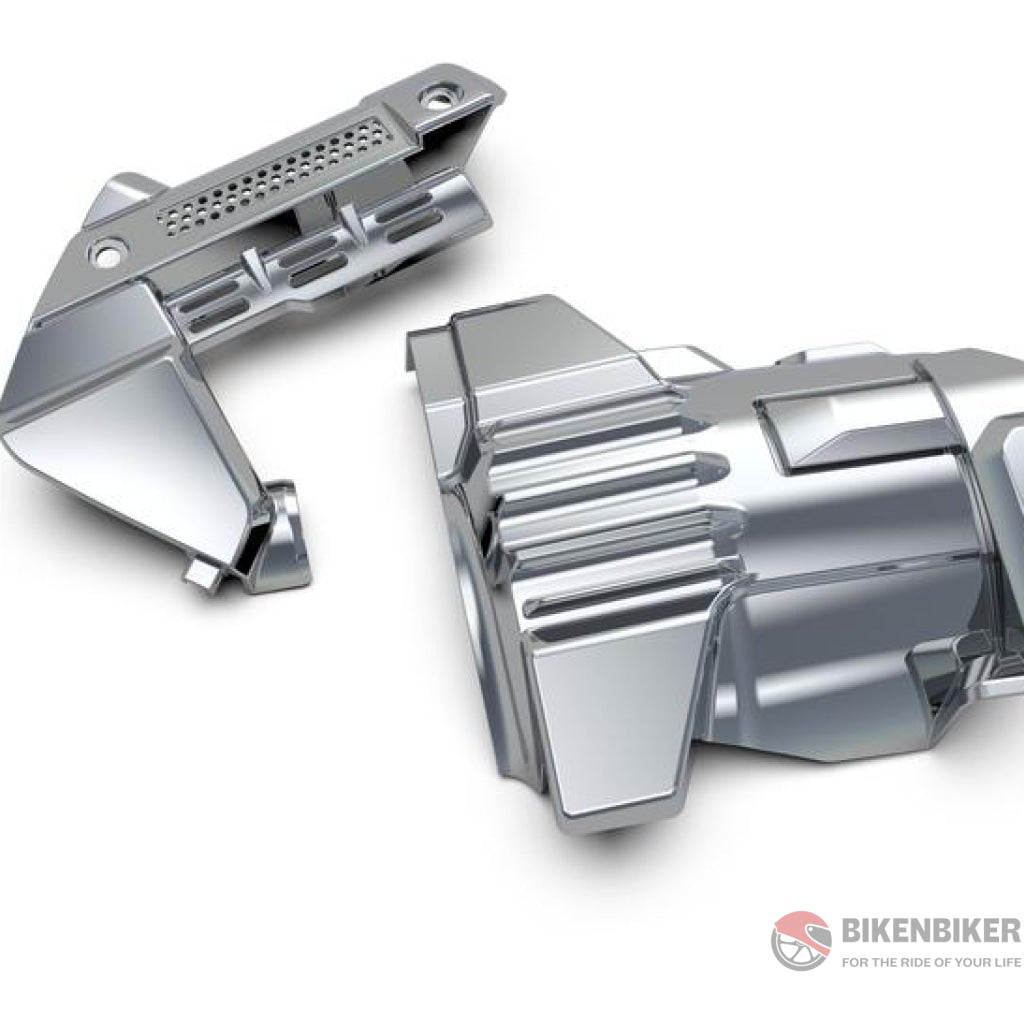 Chrome Engine Cover Set For Dct Models - Honda Goldwing Ciro Goldstrike Accessories