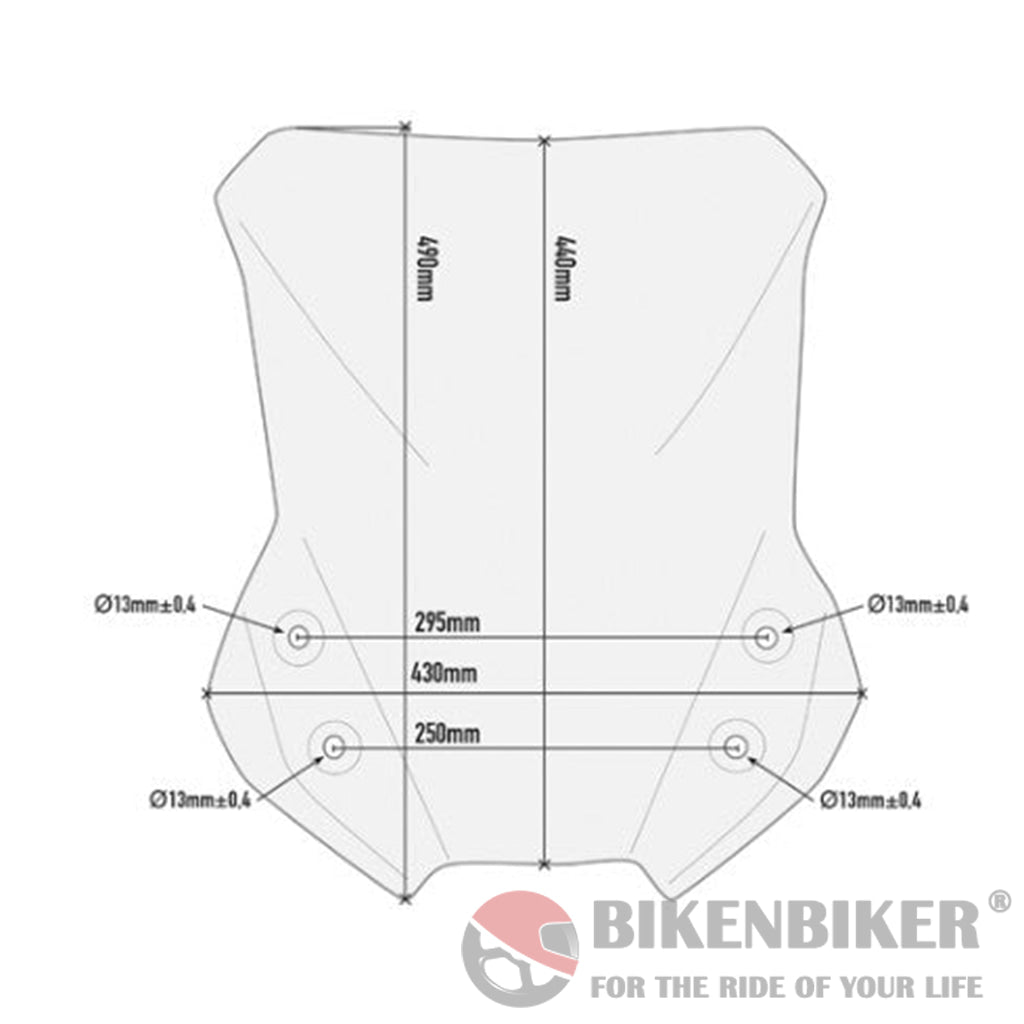 Clear Windscreen - Suzuki Vstrom 650 Givi