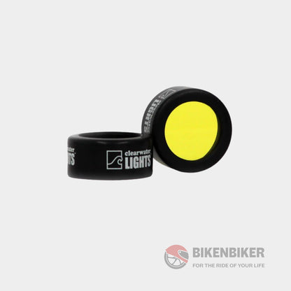 Clearwater Amber / Clear Caps (Pair) Auxiliary Lights