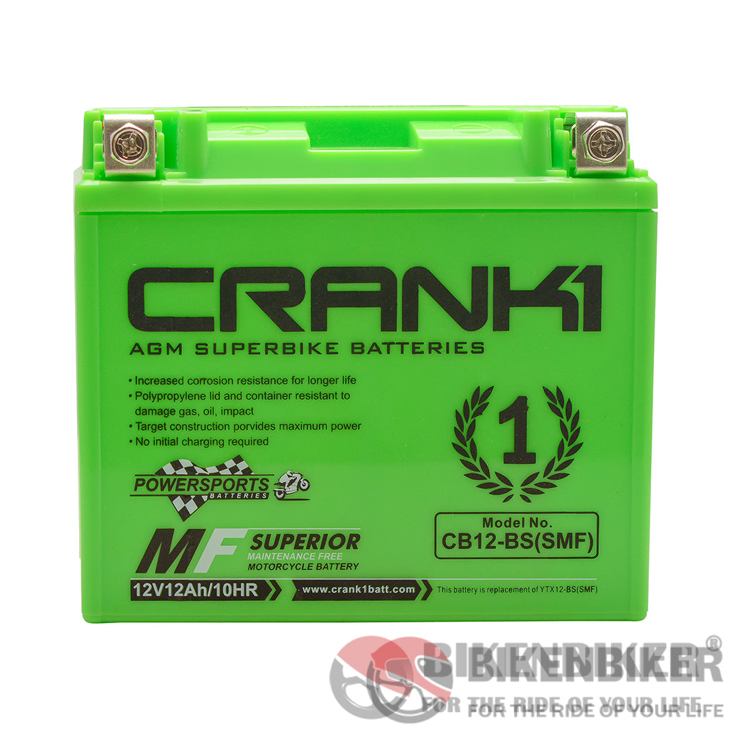 Crank1 Cb12-Bs (Smf) Battery