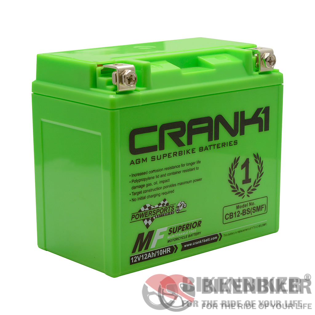 Crank1 Cb12-Bs (Smf) Battery