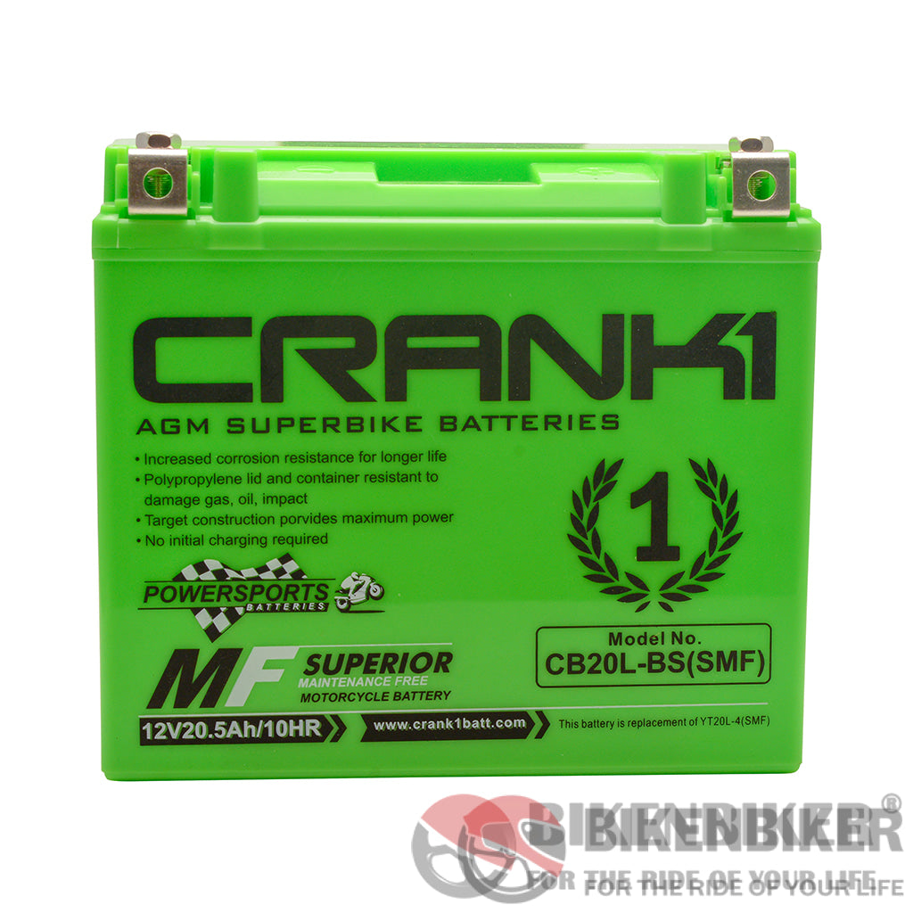 Crank1 Cb20L-Bs (Smf) Battery