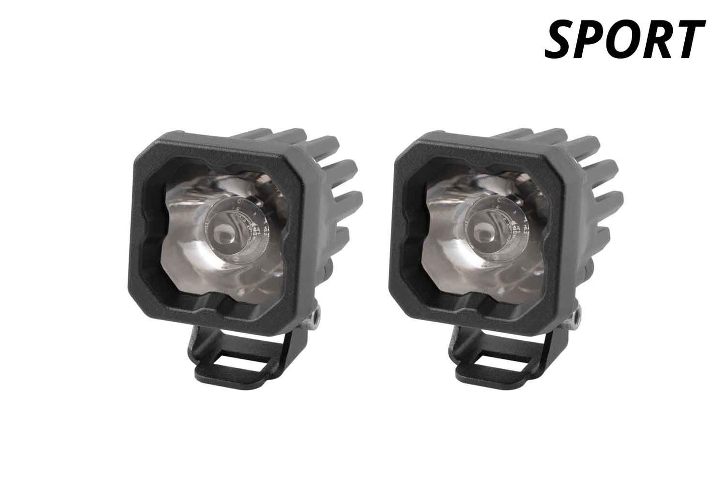SSC1 White Sport Standard LED Pod (pair) - Diode Dynamics