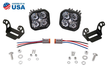 SS3 White Pro LED Pod (pair) - Diode Dynamics