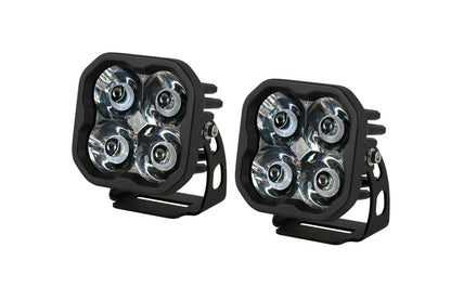 SS3 White Pro LED Pod (pair) - Diode Dynamics
