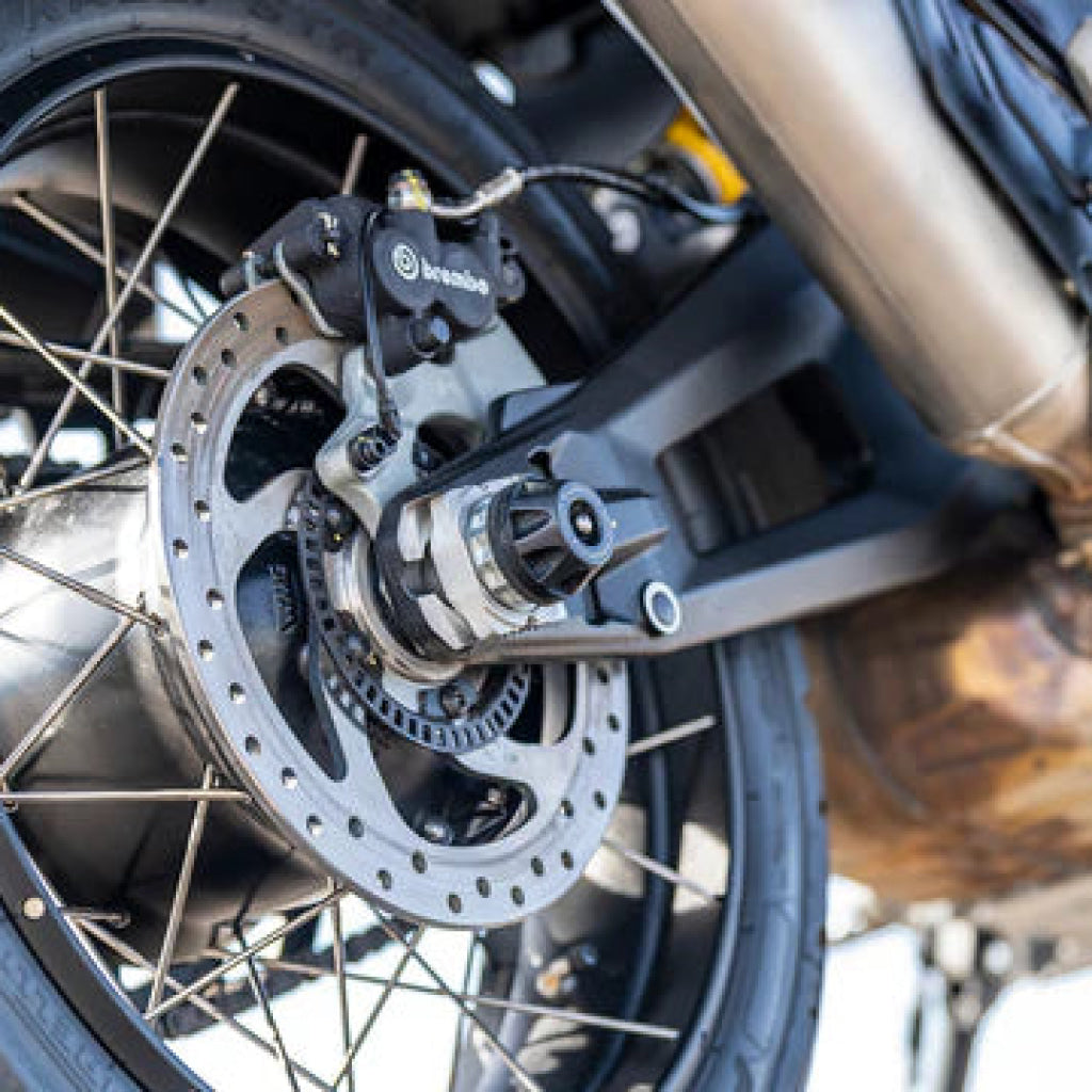 Ducati Desert X Protection - Sliders Wunderlich Rear