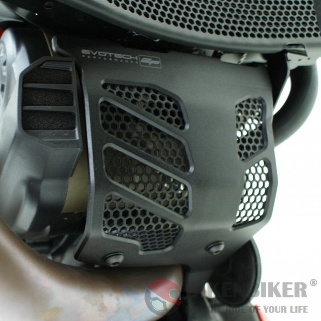 Ducati Monster 821 Engine Guard Protector And Radiator Set 2013 + Evotech Performance Protection