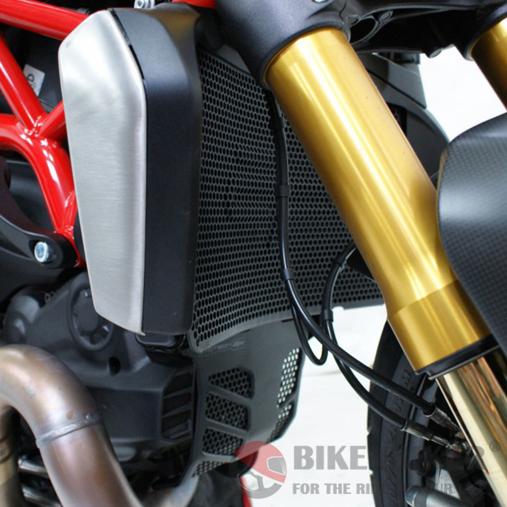 Ducati Monster 821 Engine Guard Protector And Radiator Set 2013 + Evotech Performance Protection