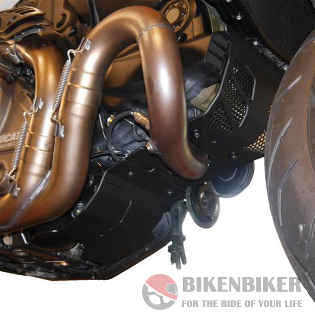 Ducati Monster 821 Engine Guard Protector And Radiator Set 2013 + Evotech Performance Protection