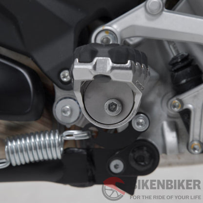 Ducati Multistrada V4 Ergonomics - Evo Footrest Kit Sw-Motech Footpegs