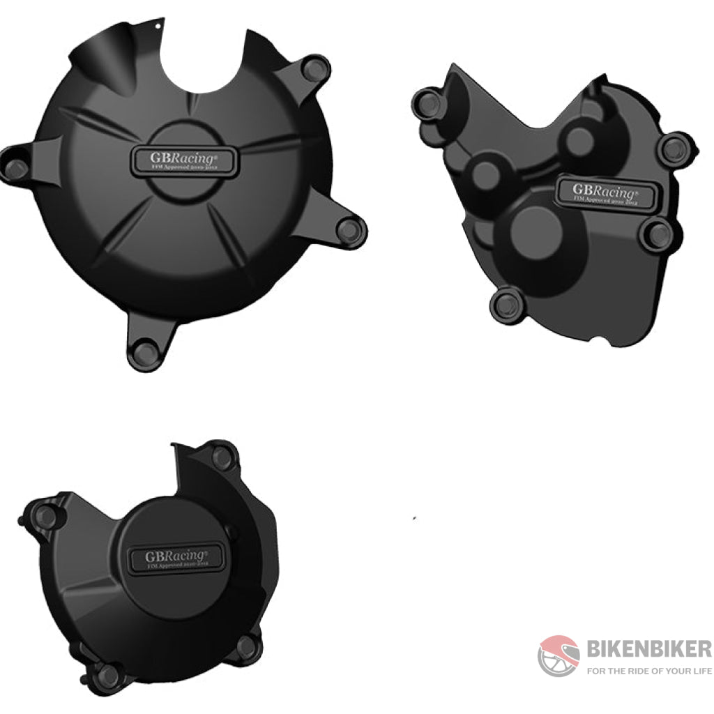 Engine Cover Set For Kawasaki Zx6R - Gb Racing Protection