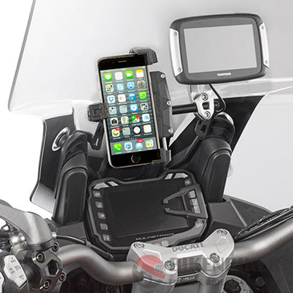 Fairing Bracket To Be Mounted Behind Windscreen Ducati Multistrada - Givi Gps Mount
