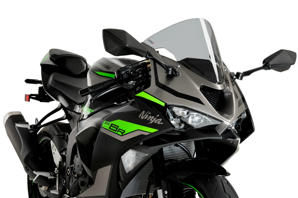 R-Racer Screen For Kawasaki NinjaZX6R -Puig
