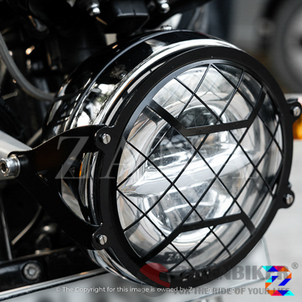 Head Light Grill Type 2 Re Interceptor / Continental Himalayan - Zana Protection