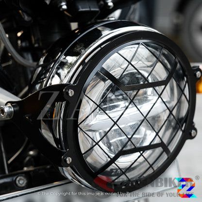 Head Light Grill Type 2 Re Interceptor / Continental Himalayan - Zana Protection