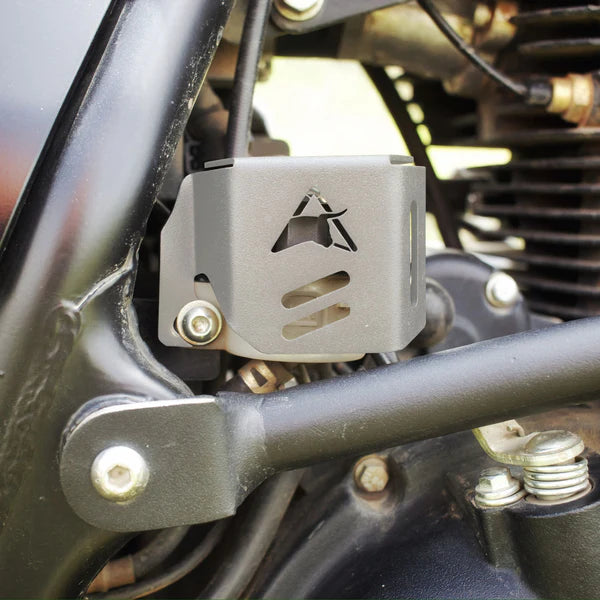 Rear Brake Oil Reservoir Guard for Royal Enfield Himalayan 411 - Auto Engina
