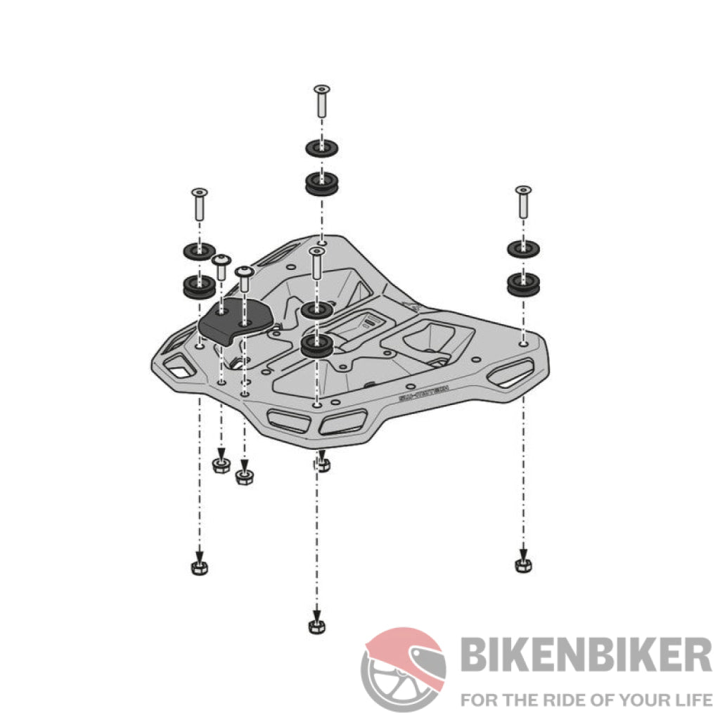 Honda Cb500X Luggage - Street Rear Carrier Sw-Motech Racks