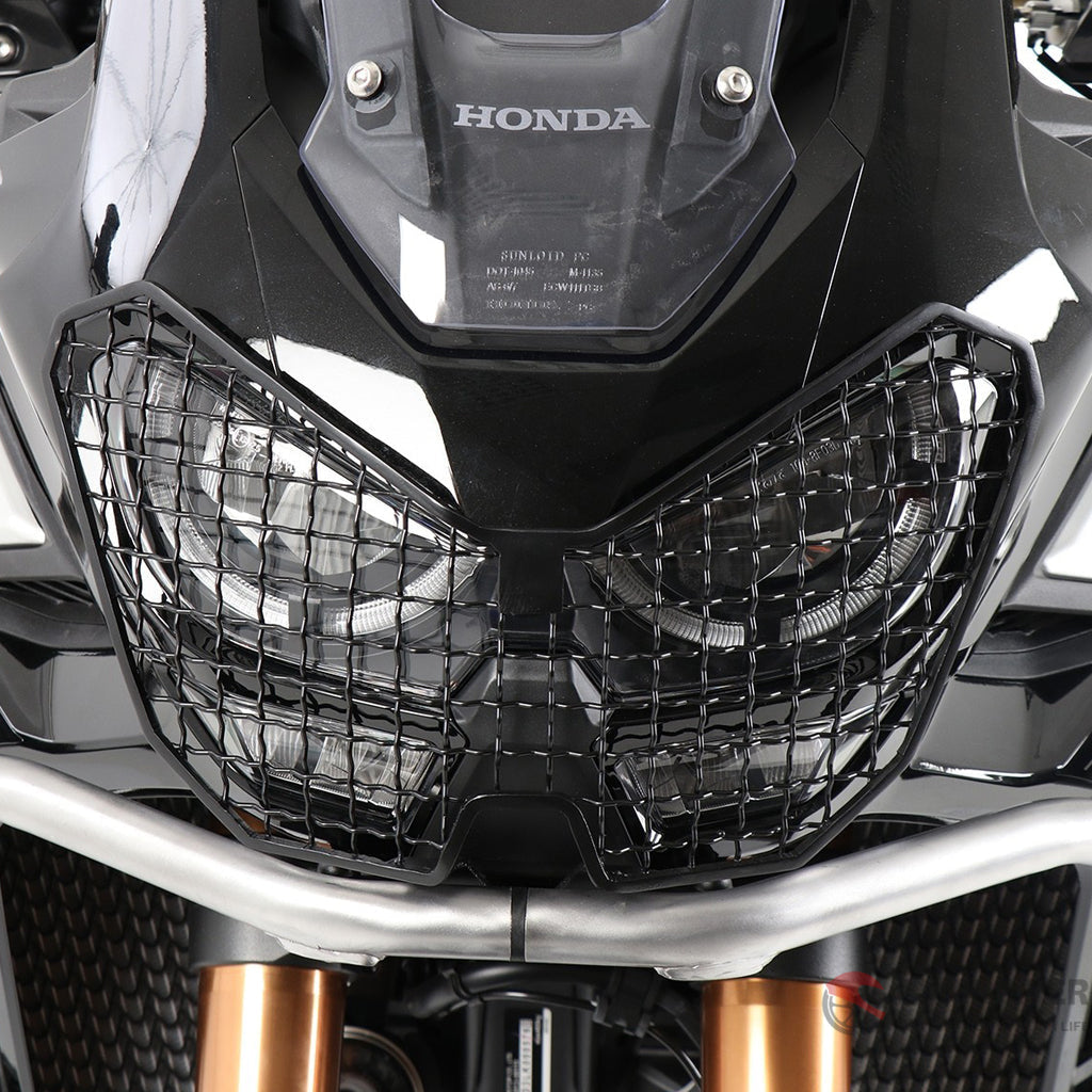 Honda Crf 1100L Africa Twin Adventure Sports Protection - Headlight Grill Hepco & Becker Accessories