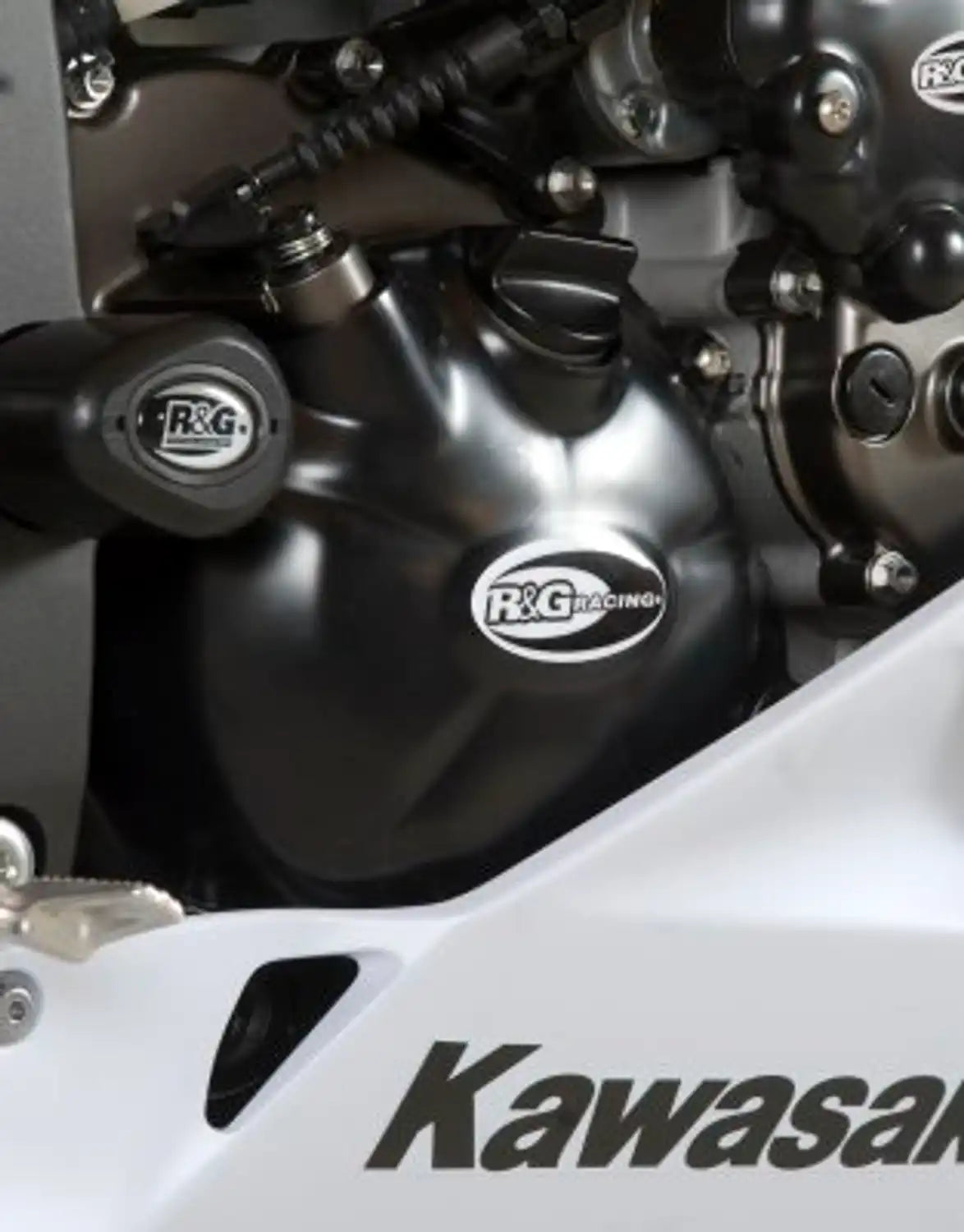 Engine Case Cover Kit (3pc) For Kawasaki ZX6R-R&G