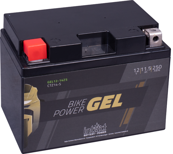 GEL Bike Battery YTZ14S-Intact Battery-Power