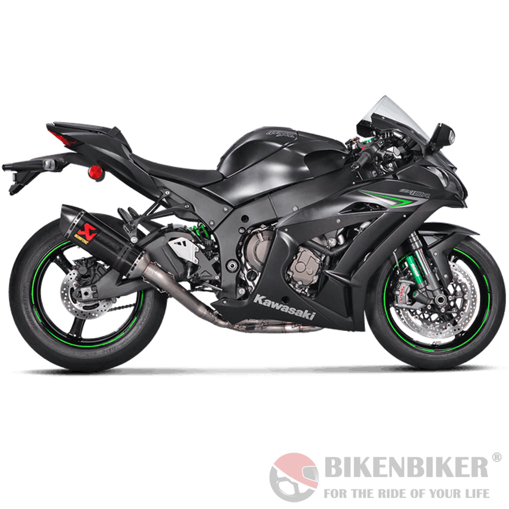 Kawasaki Ninja Zx - 10R 2016 - 2020 Evolution Line (Carbon) - Akrapovic Exhaust Full System