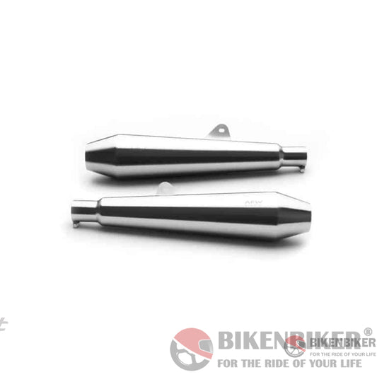 Megaphone Exhaust For Interceptor/Gt 650 - Te 101 Aew Slip On