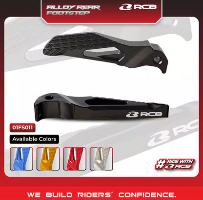 Alloy Rear Footrest For Yamaha Aerox 155 - RCB