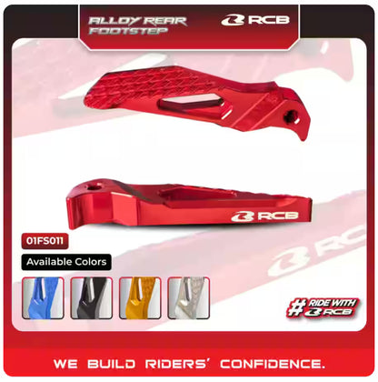 Alloy Rear Footrest For Yamaha Aerox 155 - RCB