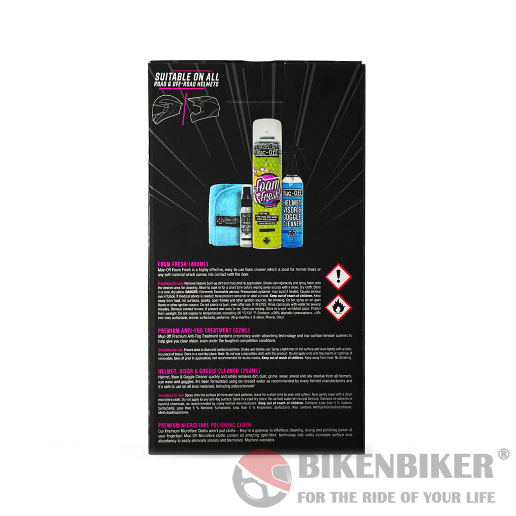 Muc-Off Helmet Care Kit Biker