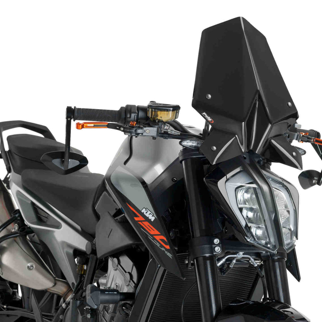 Naked New Generation Sport Windshield For Ktm 790 Duke - Puig Windscreen