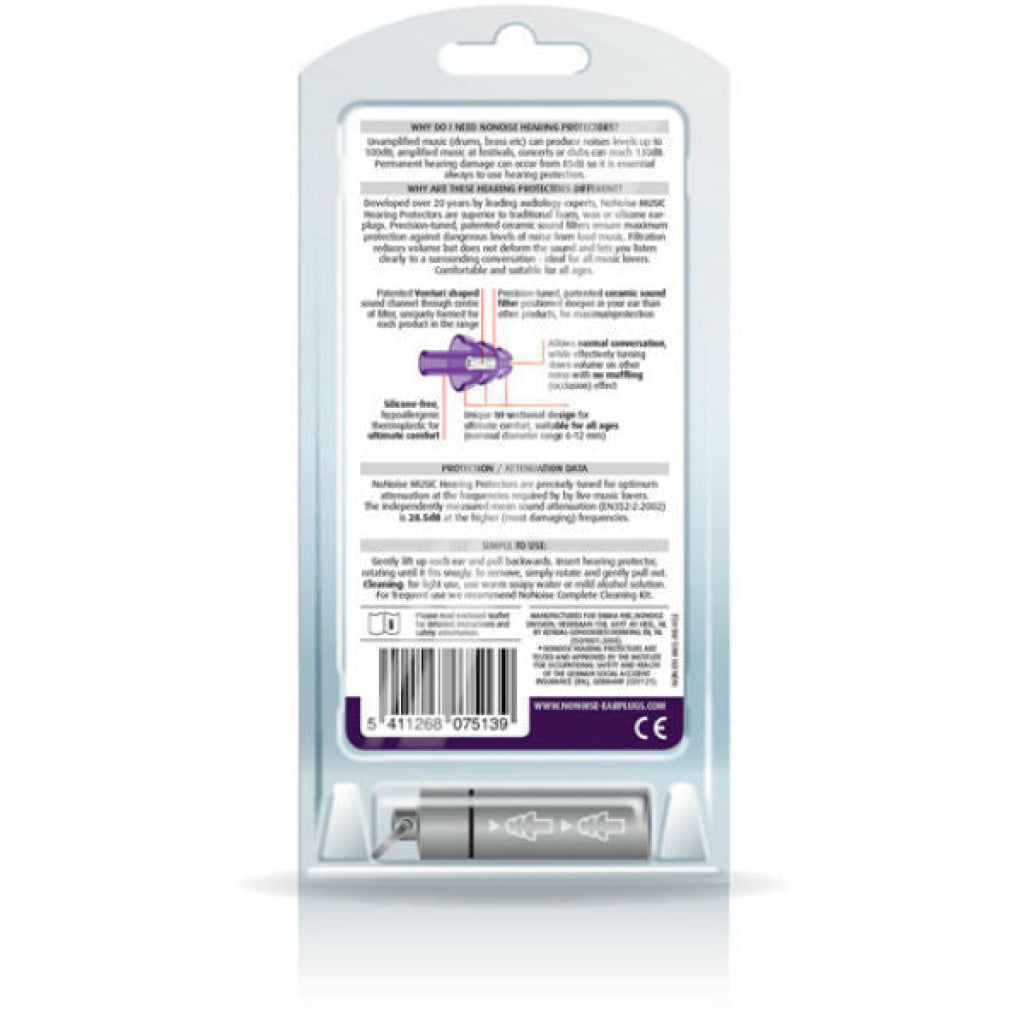 NoNoise Music Hearing Protectors - Bike 'N' Biker