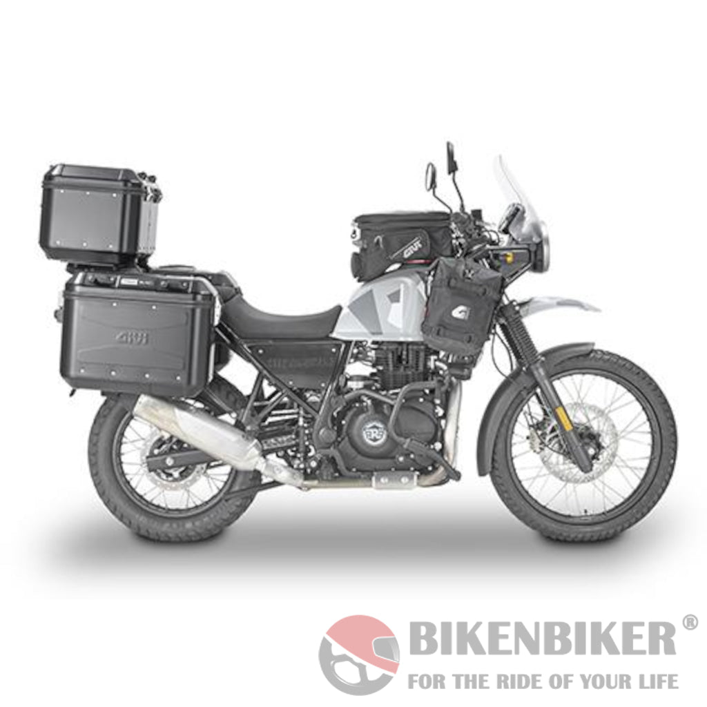 Pannier Racks For Re Himalayan 2018+ - Givi Side Carrier