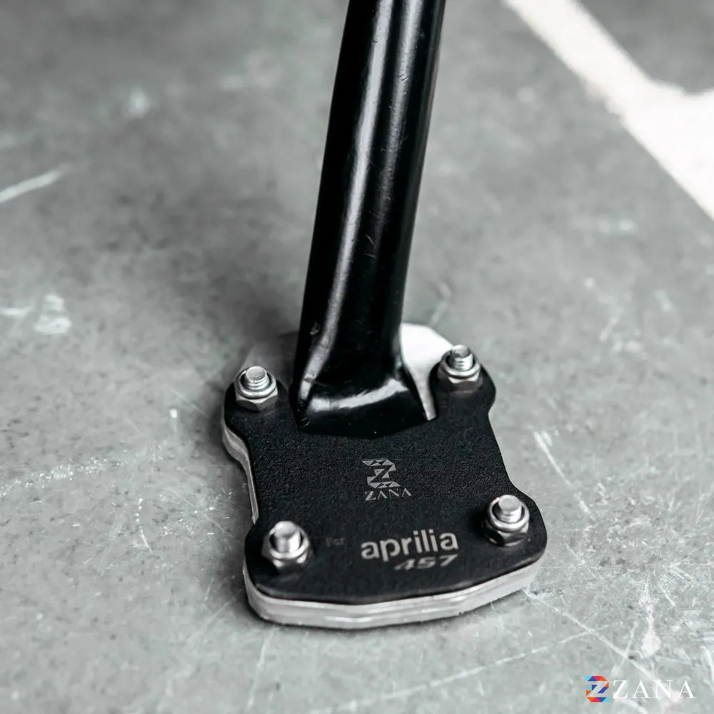 Side Stand Extenders For Aprilia Tuono/RS 457 (Black) - Zana