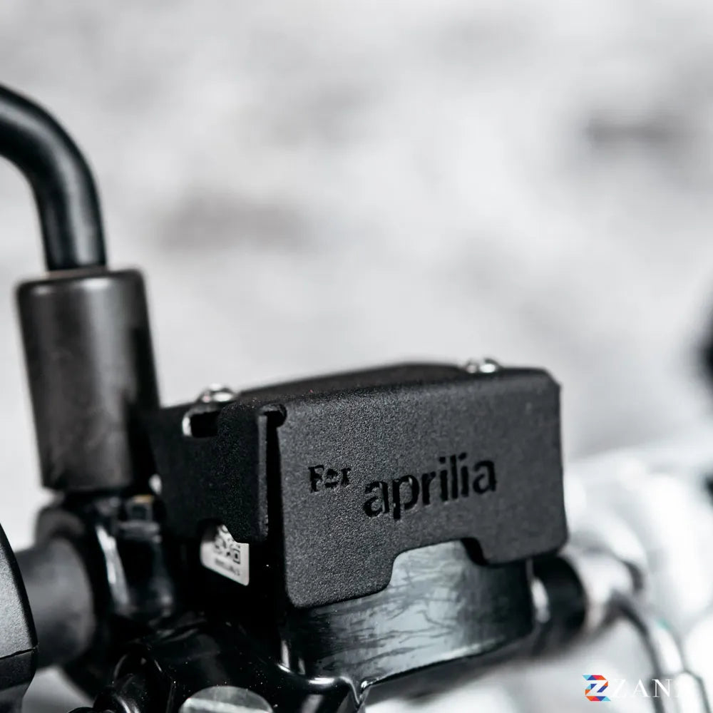 Front Fluid Reservoir Cover For Aprilia Tuono 457 (Black) - Zana