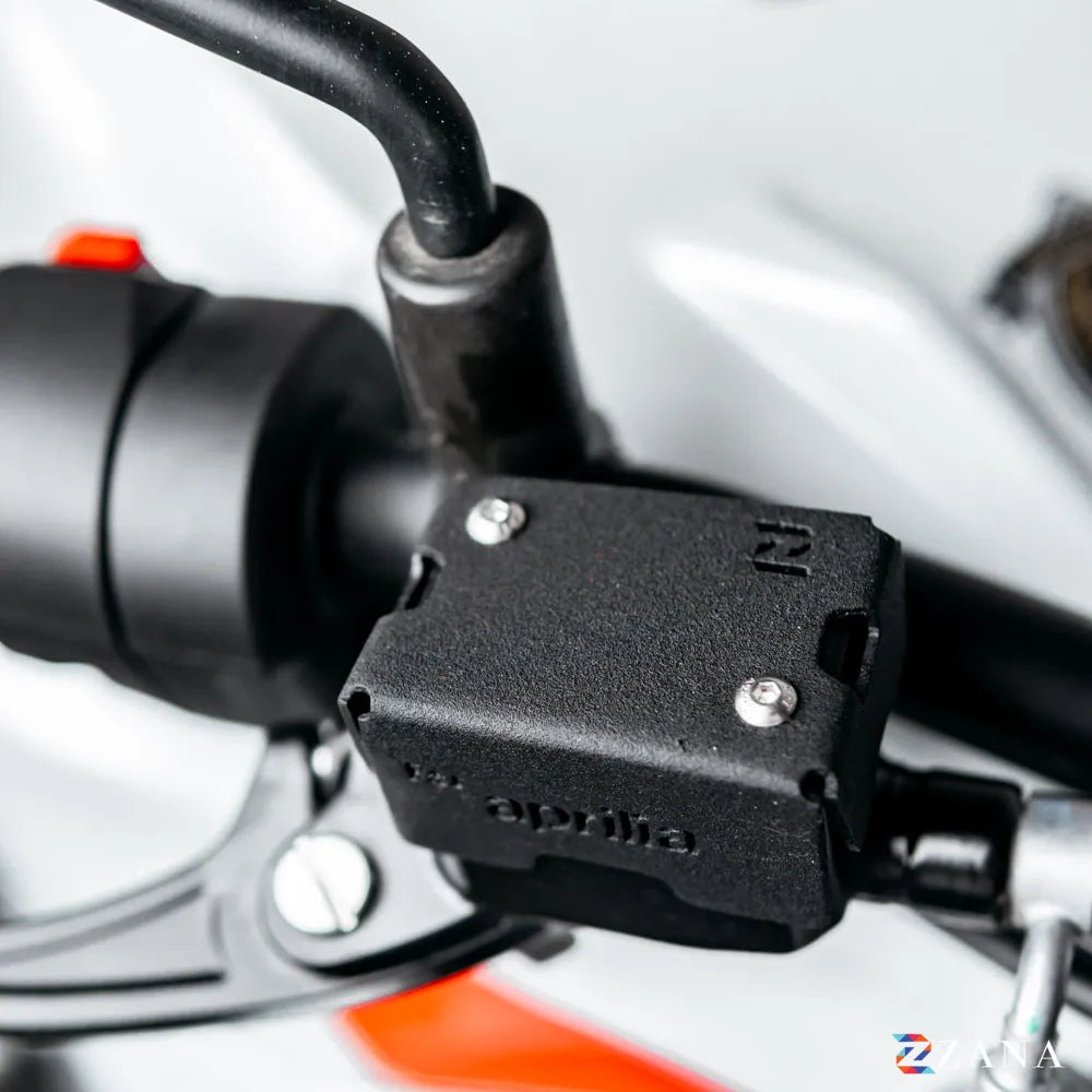 Front Fluid Reservoir Cover For Aprilia Tuono 457 (Black) - Zana