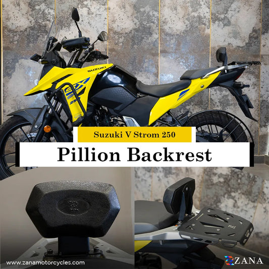Zana- PILLION BACKREST FOR SUZUKI V-STROM 250 - Zana