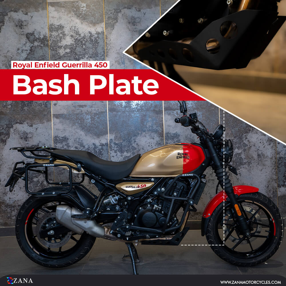 Bash Plate MS Black For Himalayan/Guerilla 452 - Zana