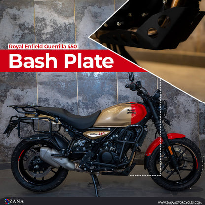 Bash Plate MS Black For Himalayan/Guerilla 452 - Zana