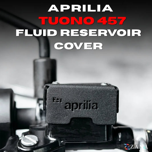 Front Fluid Reservoir Cover For Aprilia Tuono 457 (Black) - Zana