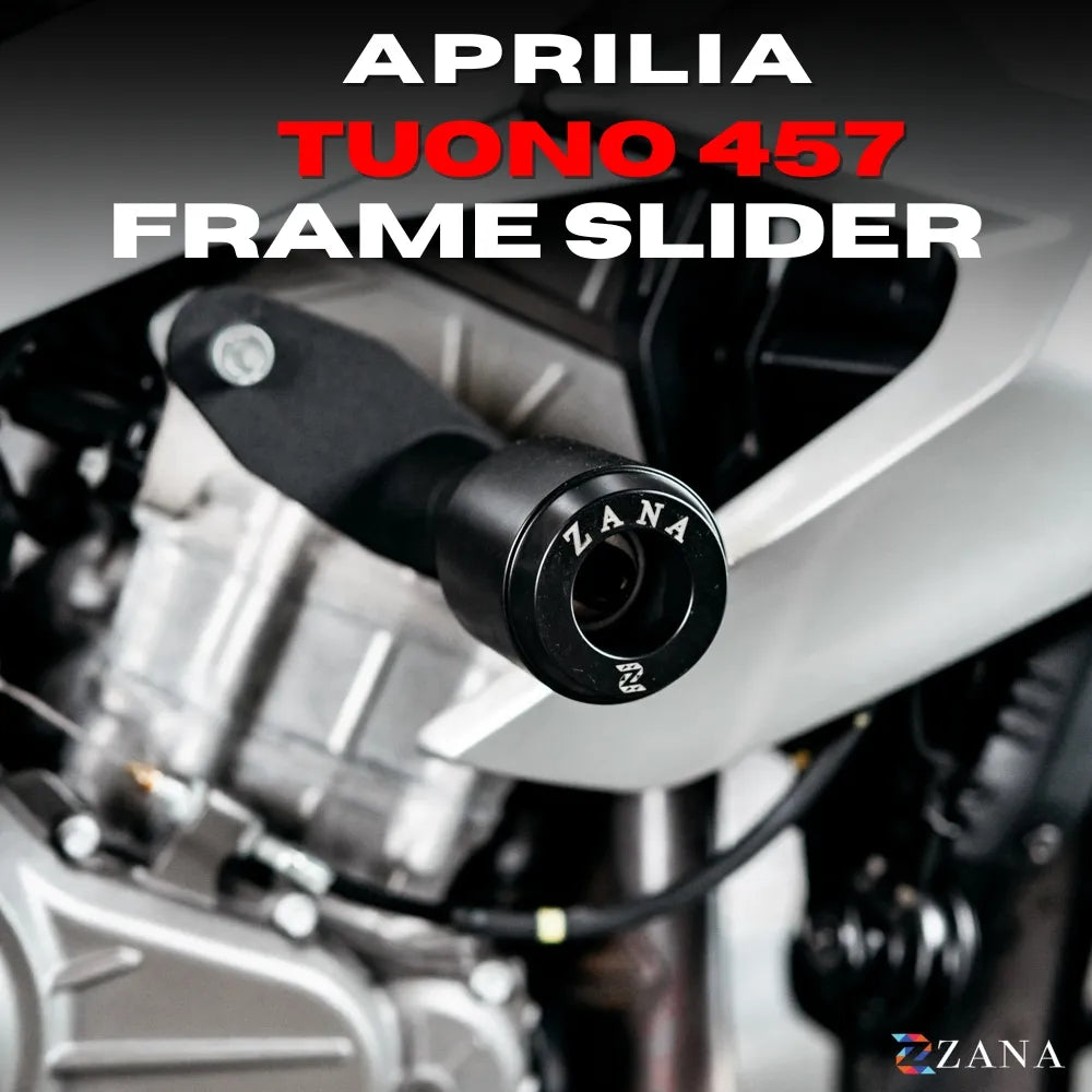 Frame Slider Black For Aprilia Tuono 457 - Zana