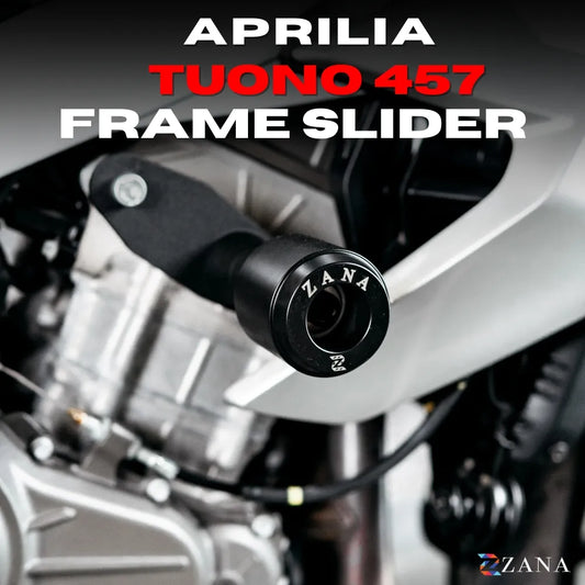 Frame Slider Black For Aprilia Tuono 457 - Zana
