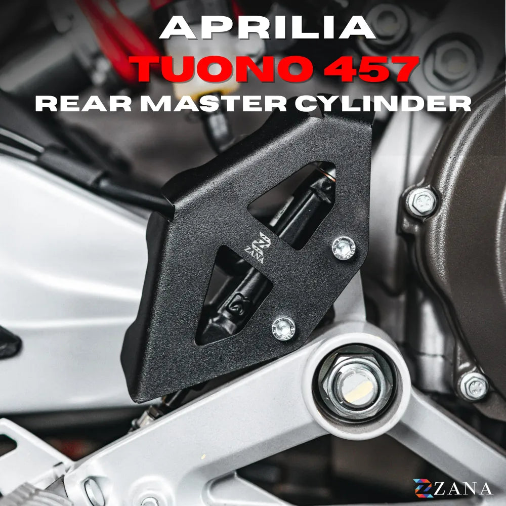 Rear Master Cylinder Cover Black For Aprilia RS/Tuono 457 - Zana