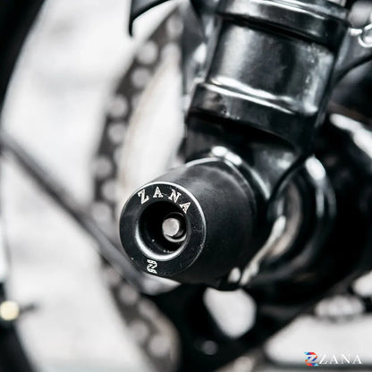 Front Fork Slider For Aprilia Tuono/RS 457 (Black) - Zana