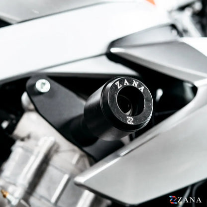 Frame Slider Black For Aprilia Tuono 457 - Zana