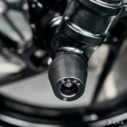 Front Fork Slider For Aprilia Tuono/RS 457 (Black) - Zana