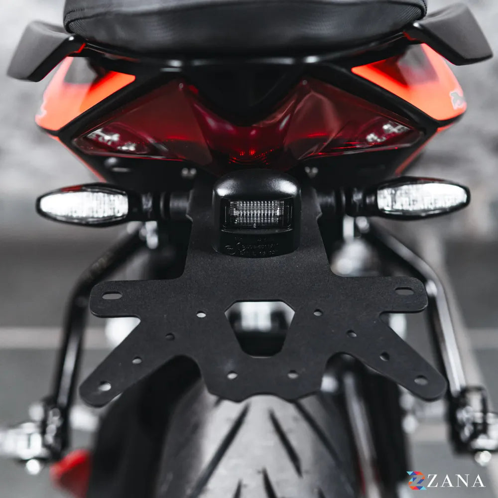 Tail Tidy Black For Aprilia Tuono/RS 457 - Zana