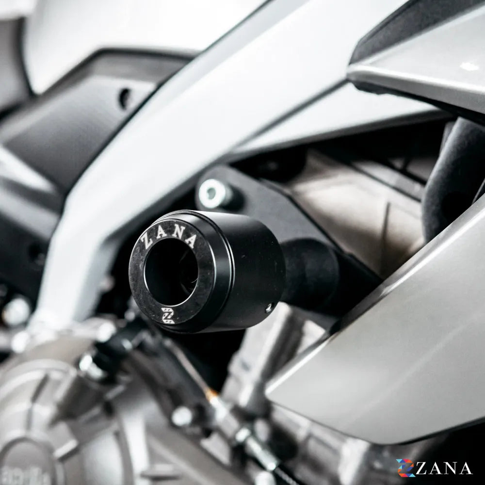 Frame Slider Black For Aprilia Tuono 457 - Zana